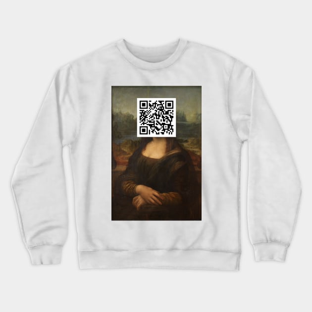 QR Code Crewneck Sweatshirt by TannerMedina